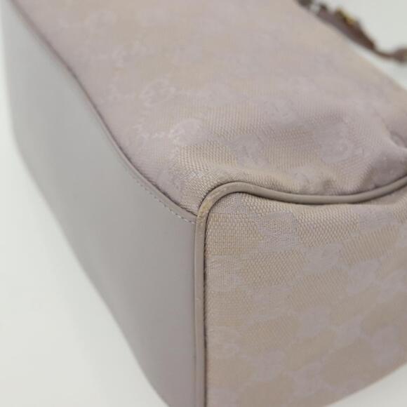 GUCCI GG Canvas Shoulder Bag Purple Gold - Picture 11 of 16